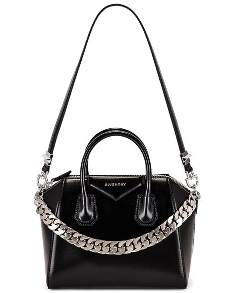 mini givenchy antigona black|Givenchy mini antigona sale.